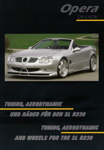 Mercedes r230 opera design - sl,