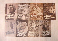 16 Tarzan versch. Filmprogramme IFB NFP PVH G. Scott J. Weissmüller Lex Barker