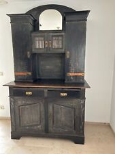 Schrank Anrichte Buffet Art Deko Gründerzeit Jugendstil geschliffenes Glas 