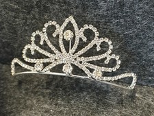 Krone haarschmuck kristall - krone,