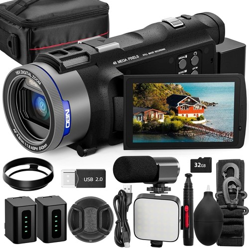 Videokamera camcorder 48mp - videokamera, 4k