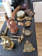 Nautik Navigation Kompass und andere Dinge  z.b.eine Schiffsuhr und andere Dinge