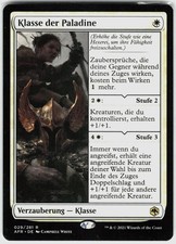 MTG - Paladin Class/Klasse der Paladine - AFR - Deutsch - EX