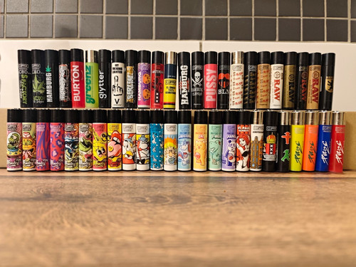 48x clipper feuerzeuge - 48x,