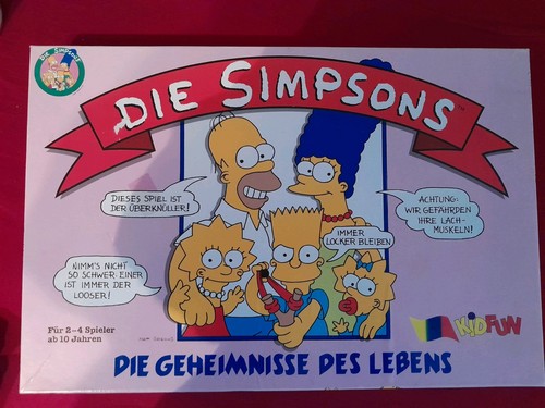 Die simpsons brettspiel - die,