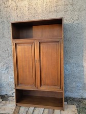 Schönes altes Vollholz Regal Schrank Eiche Naturholz Castle furniture Original 