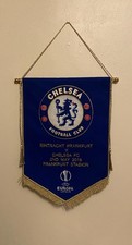 Chelsea v Eintracht Frankfurt Europa League Replica Match Wimpel Wimpel.