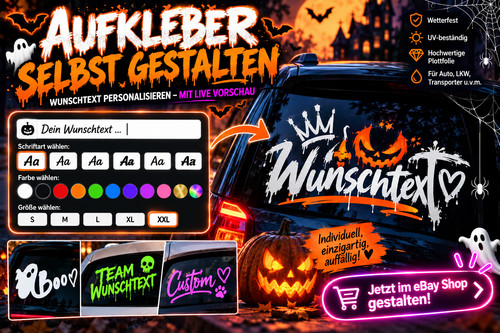 Aufkleber selbst gestalten