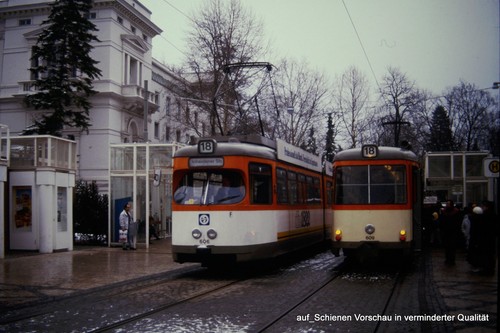 Dia triebwagen straßenbahn - dia, m-triebwagen