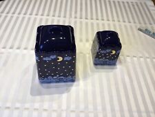 Rarität Wächtersbach Wintermärchen, zwei eckige Gebäck-, Keksdosen, rar 