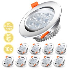 10X LED Einbaustrahler