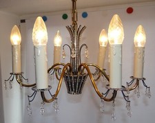 6- flammiger DECKENLÜSTER