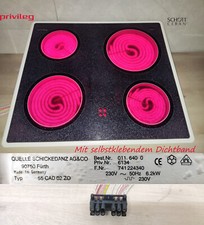 Privileg 55CAD02ZO Kochfeld  mit Schott Ceran® Glaskeramik . Mit Gewährleistung