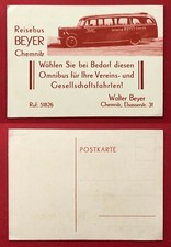 Reklame AK CHEMNITZ um 1935