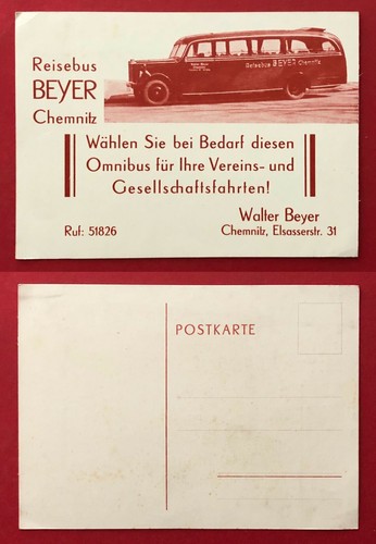 Reklame chemnitz 1935 - um,