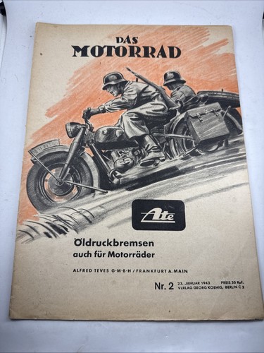 Das motorrad 2 vom - nr.,