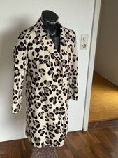 Long - Blazer , Long- Jacke  MARC CAIN N5  42 44 beige mit Tiermuster