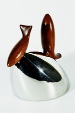 Alessi Edelstahl Mahagoni