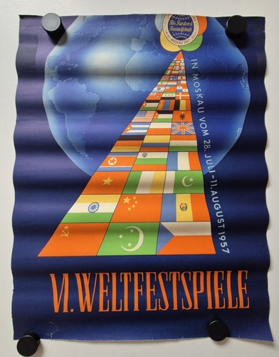 Plakat weltfestspiele - plakat,