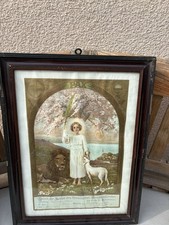 altes Bild mit Rahmen