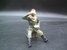 Lineol Soldat bei der Rasur