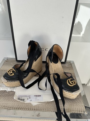 Gucci espadrilles marmont - gg,