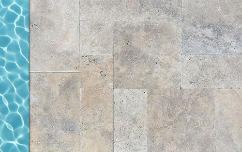 Travertin poolrandplatten - travertin,