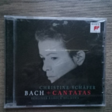 CHRISTINE SCHÄFER - BACH Cantatas Ich habe genug Mein Herz schwimmt - CD NEU OVP