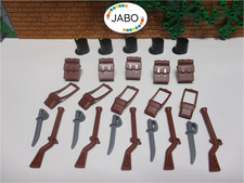 (A11/20) Lego Rotröcke Blauröcke Zubehör NEU Shako Muskete Rucksack 6276 6277