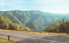 Postcard great smoky - nc,