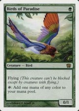MRM FR/VF Paradiesvögel - Birds of Paradise NM MTG magic 8ED
