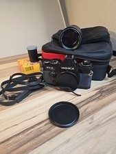 Yashica FX-D QUARTZ mit Objektiv Tokina  RMC 1:4 80-200 