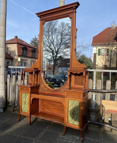 Jugendstil spiegel konsole - jugendstil,
