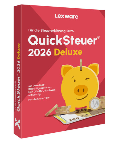 Quicksteuer deluxe 2026 - quicksteuer,