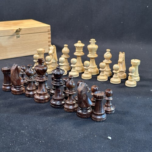 Schachfiguren holz staunton - schachfiguren,