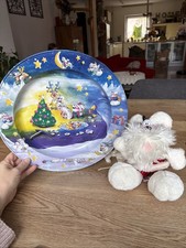 Diddl Maus Weihnachtsset Teller Und Plüschtier Kuscheltier Christmas