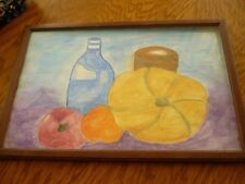 Wandbild Gezeichnet mit Obst