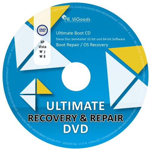 Recovery repair dvd für - recovery, cd