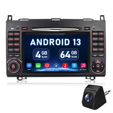 8-Kern Android 14 Autoradio Mercedes A/B Klasse W169 W245 Sprinter Vito Crafter