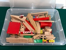 Holzeisenbahn Set, 50 Teile