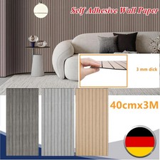 DIY 3D Tapete Holzoptik