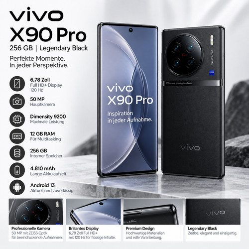 Vivo x90 pro 256gb legendary - pro,