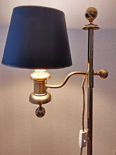 VEREINIGTE WERKSTÄTTEN MÜNCHEN Stehlampe massives Messing 144 cm hoch