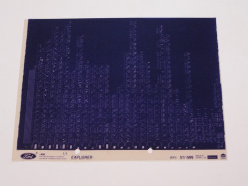 Ford explorer microfiche - explorer,