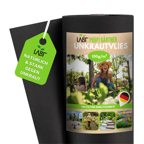 Unkrautvlies 150g gartenvlies - 150g,