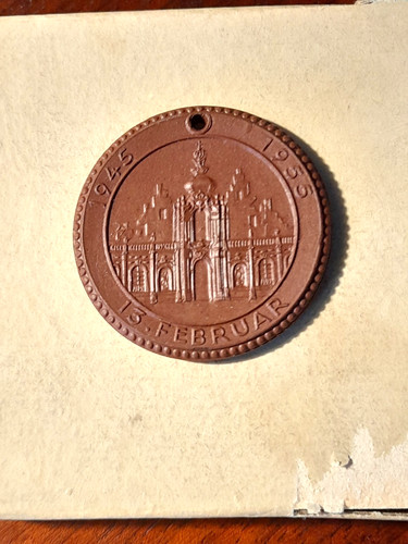 Meissen porzellanmedaille ddr - porzellanmedaille, ddr/