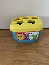 Fisher Price Baby First Blocks Bausteine Bauklötze Steckspiel Steine  6M+ 