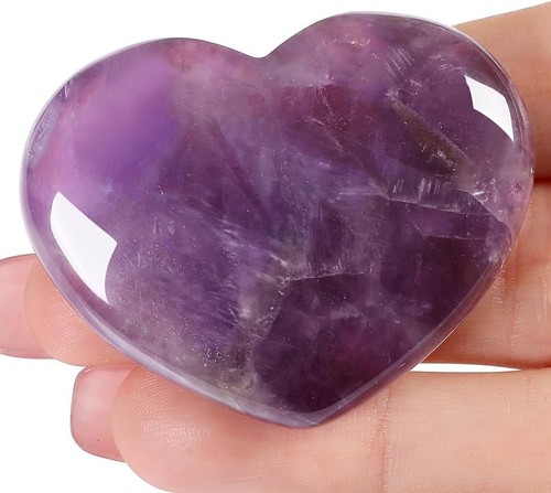 Groß amethyst herz - mm,
