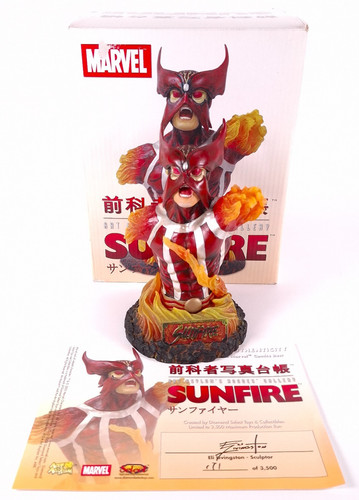 Marvel comics sunfire bust - marvel,
