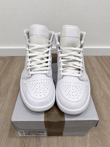 Air jordan mid - air, white